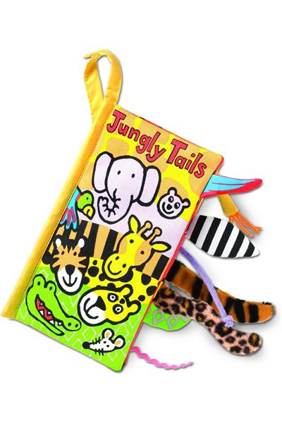 Jellycat Bez Kitap - Jungly Tails Çok Renkli