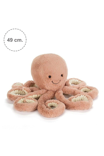 Jellycat Odell Ahtapot Orta Boy Çok Renkli