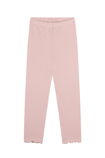Antebies / Kalp Jakar Uzun Kollu Pijama Takımı Pembe