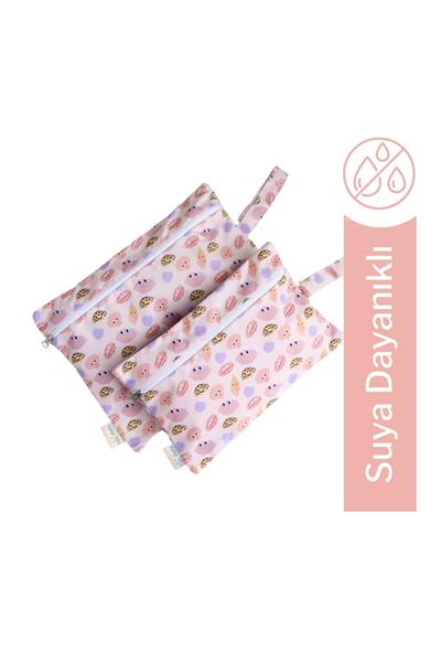 Kirli Islak Çanta seti - Shell - İKİLİ SET Shell