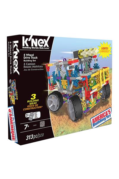 KNEX 4 Çeker Kamyon ( Led Işıklı ) Çok Renkli