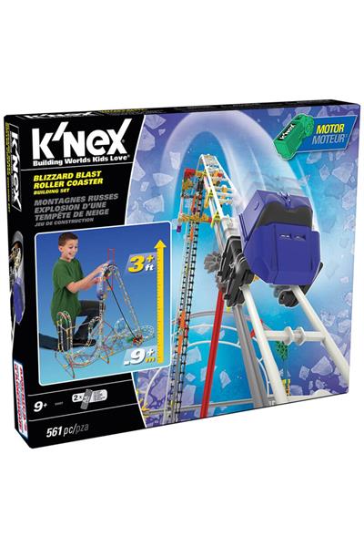KNEX Blizzard Blast Roller Coaster Set ( Motorlu ) Çok Renkli