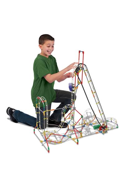 KNEX Blizzard Blast Roller Coaster Set ( Motorlu ) Çok Renkli