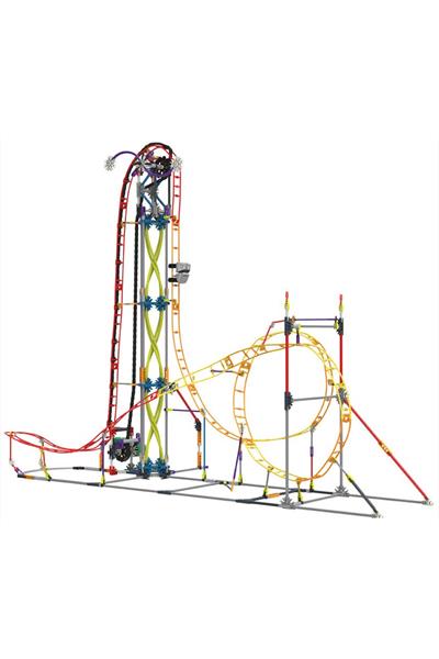 KNEX Electrsc Inferno Roller Coaster Set ( Motorlu ) Çok Renkli