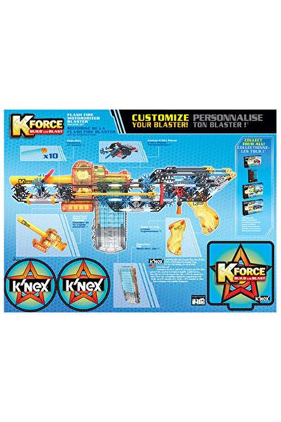 KNEX Flash Fire Blaster Set ( Motorlu ) Çok Renkli