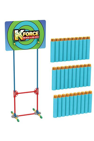 KNEX Hedefli 30 Mermi Set Çok Renkli