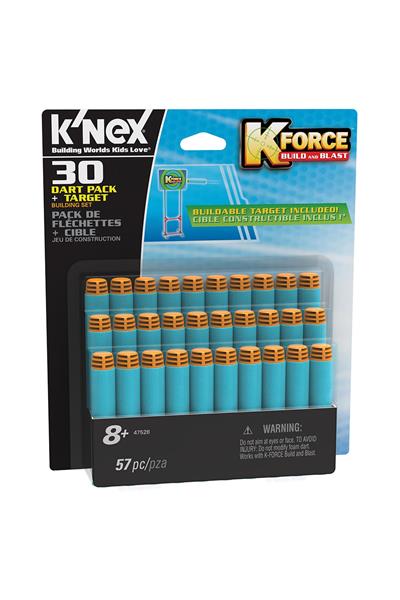 KNEX Hedefli 30 Mermi Set Çok Renkli