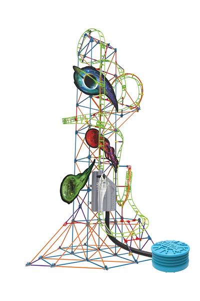 KNEX Lunar Launch Roller Coaster Set (Motorlu) Çok Renkli