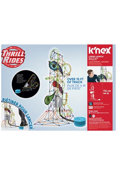 KNEX Lunar Launch Roller Coaster Set (Motorlu) Çok Renkli