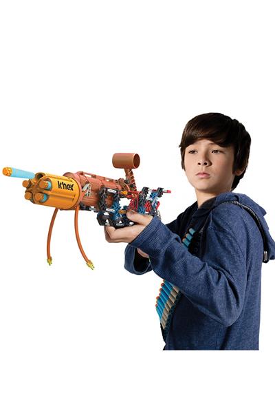 KNEX Sabertooth Rotoshot Blaster Building Set Çok Renkli