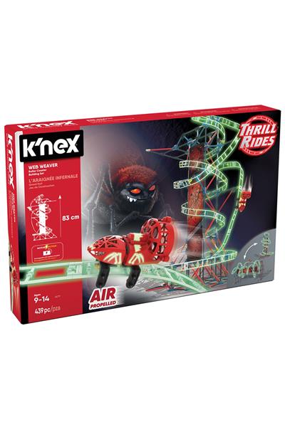 KNEX Web Weaver Roller Coaster Set (Motorlu) Çok Renkli