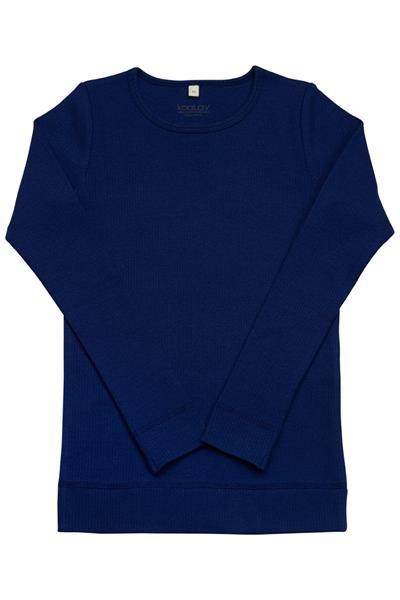 KOALAV - KENDİNDEN FİTİLLİ, UZUN KOLLU ALT ÜST TAKIM Navy