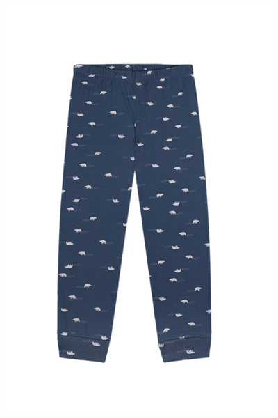Antebies / Kutup Ayısı Uzun Kollu Pijama Takımı Lacivert