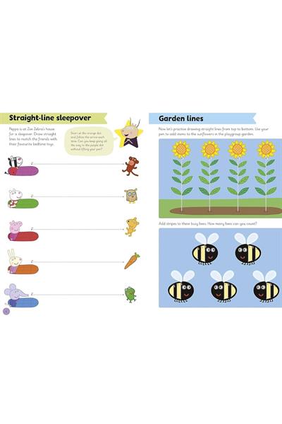 Ladybird / Learn with Peppa - Pen Control Wipe-Clean Activity Çok Renkli