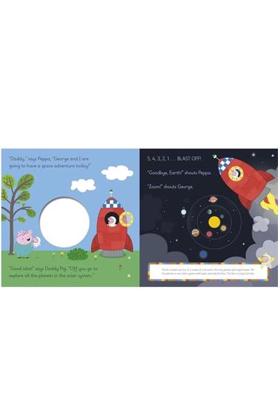 Ladybird / Learn with Peppa - Peppa Explores Space Çok Renkli