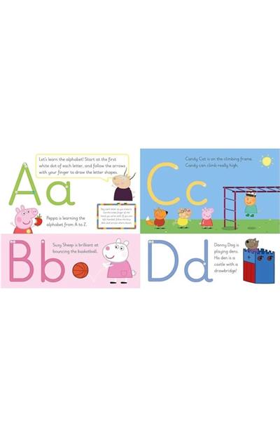 Ladybird / Learn With Peppa - Peppas Alphabet Adventure Çok Renkli