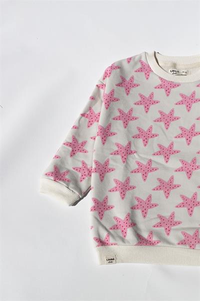 Lavra Studio / MAGGIE SWEATSHIRT EkruPembe