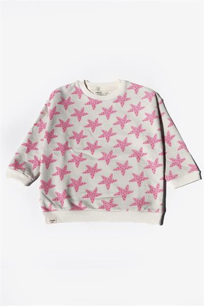 Lavra Studio / MAGGIE SWEATSHIRT EkruPembe