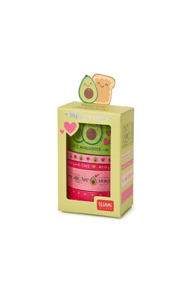 Legami / BANT-LG MINI 5 KAGIT BANT AVOKADO SET Çok Renkli