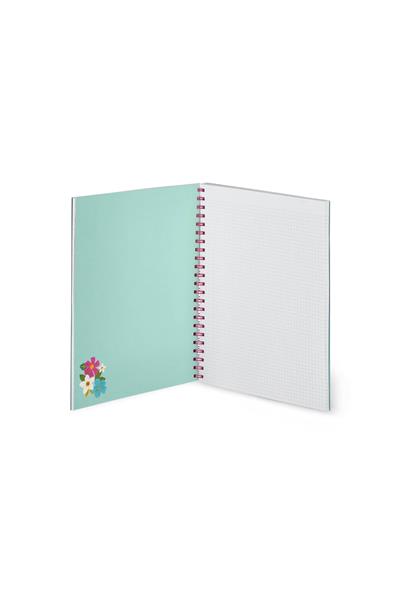 Legami / DEFTER-LG OKUL DEF TRIO SPIRALLI FLOWERS Çok Renkli