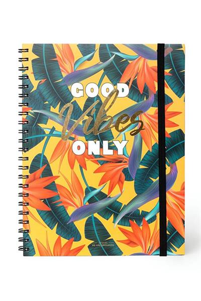 Legami / DEFTER-LG OKUL DEF TRIO SPIRALLI TROPICAL Çok Renkli