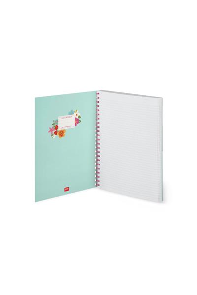 Legami / DEFTER-LG OKUL DEF TRIO SPIRALLI FLOWERS Çok Renkli