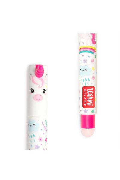 Legami / KALEM-LG SILINEBILIR JEL KALEM UNICORN YENI PEMBE Çok Renkli