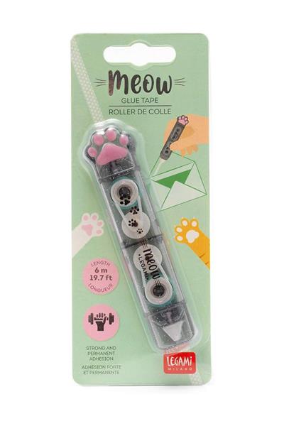 Legami / UHU-LG MEOW KEDI PATISI YAPISTIRICI UHU Çok Renkli