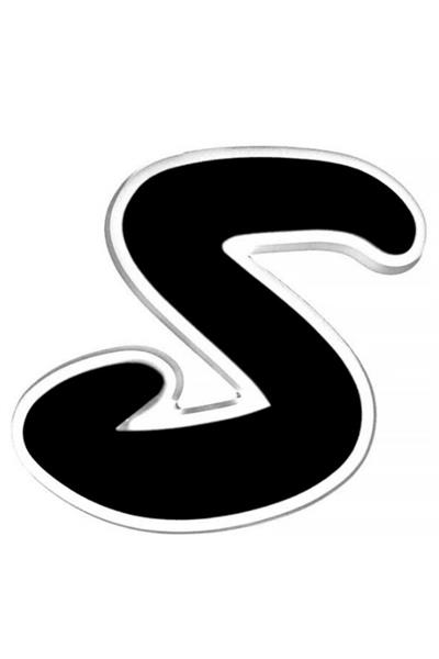 LIGHT PLUS NINE Rozet Harf / S Çok Renkli