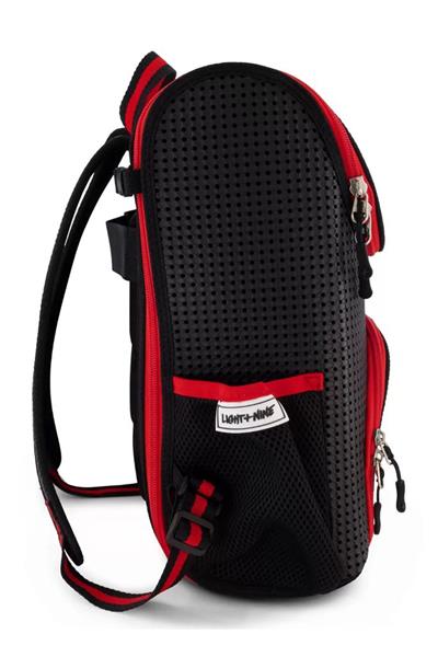 LIGHT PLUS NINE OKUL ÇANTASI  /  Red Classic Çok Renkli