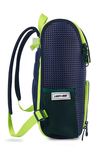 LIGHT PLUS NINE OKUL ÇANTASI / Surf Lime Çok Renkli
