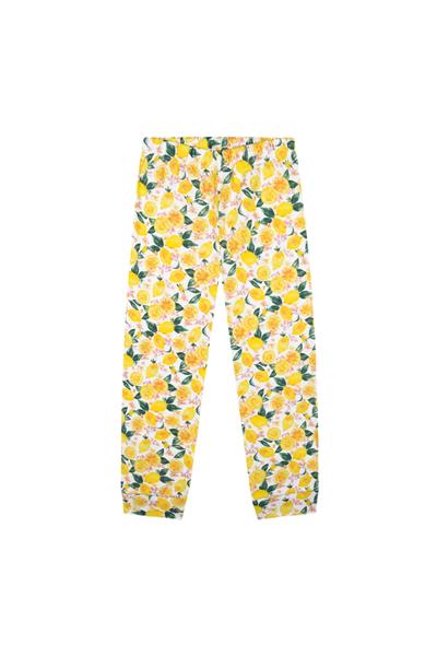 Limonata  Kısa Kollu Pijama Takımı Sarı
