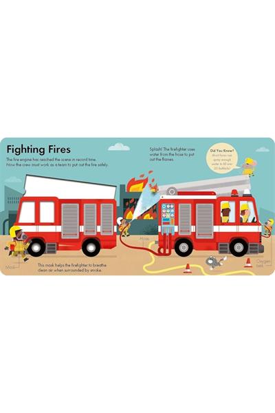 Little Tiger / How it Works - Fire Engine Çok Renkli