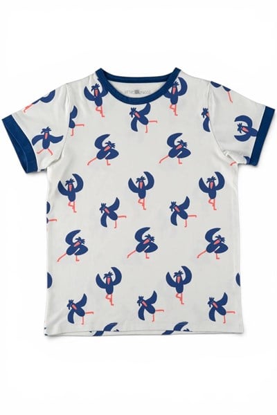 Little Yucca / Sporty Tshirt Lacivert