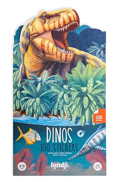 LONDJI ACTIVITIES - STİCKERS DINO Çok Renkli