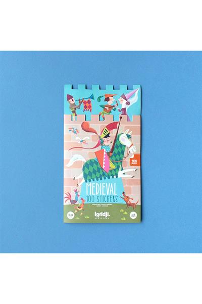 LONDJI ACTIVITIES - STICKERS MEDIEVAL Çok Renkli