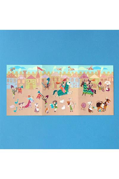 LONDJI ACTIVITIES - STICKERS MEDIEVAL Çok Renkli