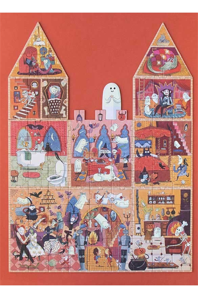Londji Enchanted Karanlıkta Parlayan Çift Taraflı Puzzle Çok Renkli
