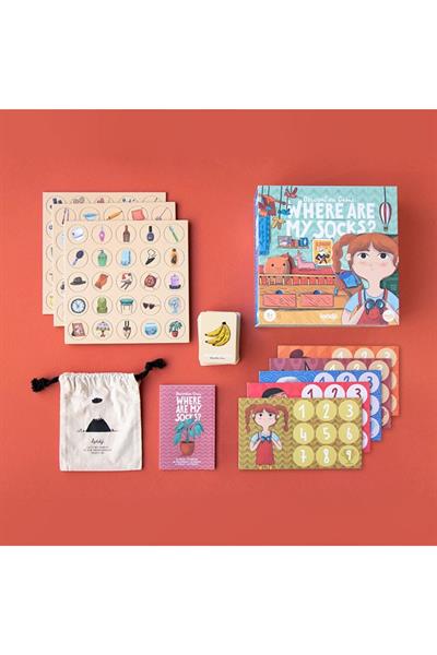 LONDJI GAME - WHERE ARE MY SOCKS Çok Renkli