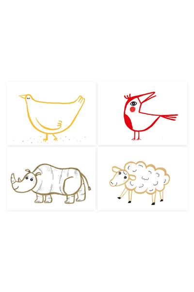 LONDJI lonji Activites book - Art&Stickers Çok Renkli