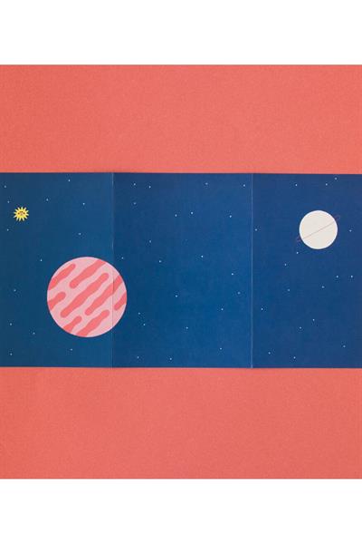 LONDJI  Lonji Activities - Stickers Space Çok Renkli