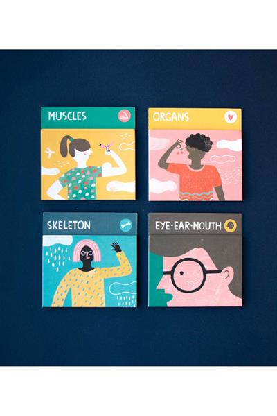 LONDJI  Lonji Learn&Fun - Inside me Çok Renkli