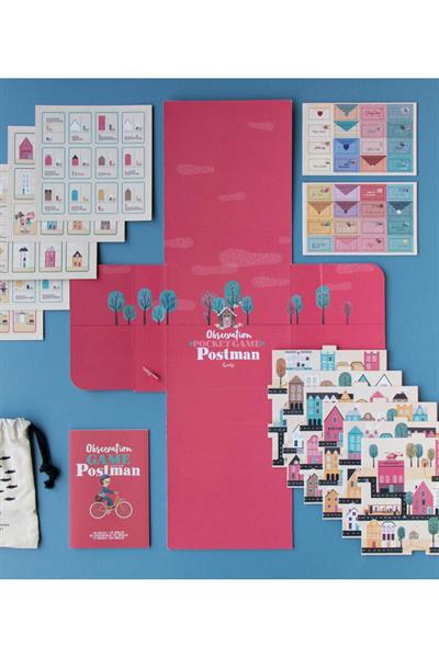 LONDJI  Lonji Pocket Game - Postman Çok Renkli