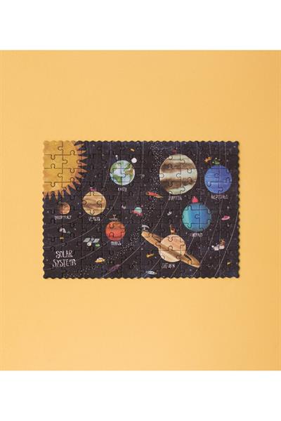LONDJI Lonji Pocket Puzzle - Discover the Planets -100 pcs Çok Renkli