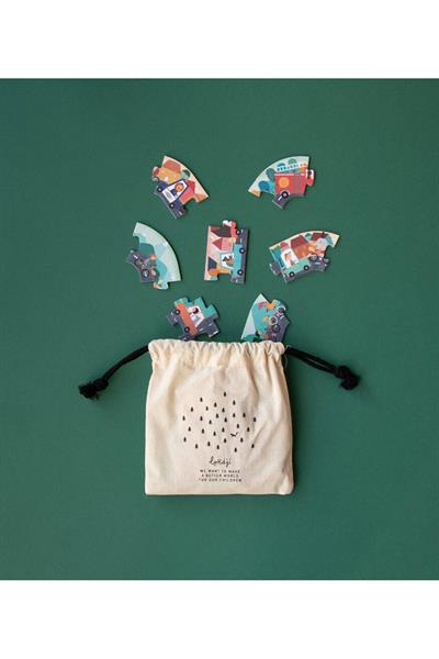 LONDJI  Lonji Pocket Puzzle - Petit Voyage *NEW* Çok Renkli