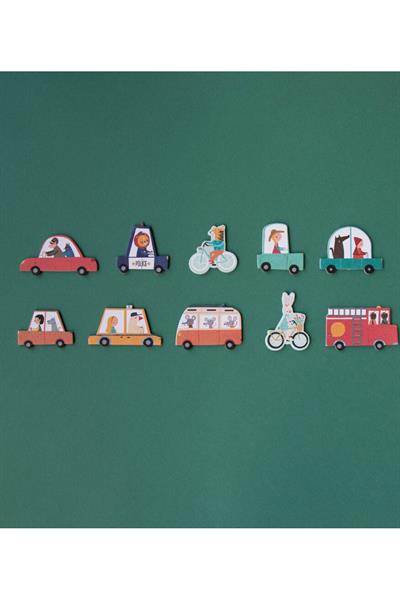 LONDJI  Lonji Pocket Puzzle - Petit Voyage *NEW* Çok Renkli