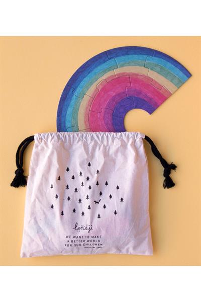 LONDJI  Lonji Puzzle -Happy Birthday Unicorn! Çok Renkli