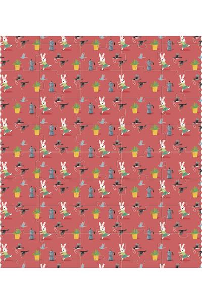 LONDJI  Lonji Puzzle -Look Up Çok Renkli