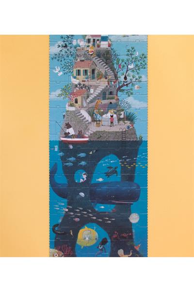 LONDJI  Lonji Puzzle - Tea by the sea Çok Renkli