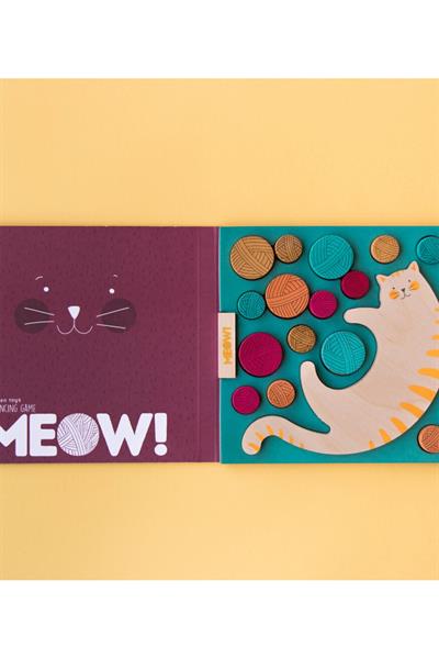 LONDJI Lonji Wooden toy - Meow Çok Renkli